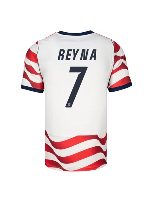 Vereinigte Staaten Giovanni Reyna #7 Heimtrikot WM 2026 Kurzarm Vereinigte Staaten Giovanni Reyna #7 Heimtrikot WM 2026 Kurzarm